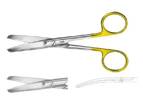 ДУРОТІП НОЖИЦІ ВИГНУТІ 145MM